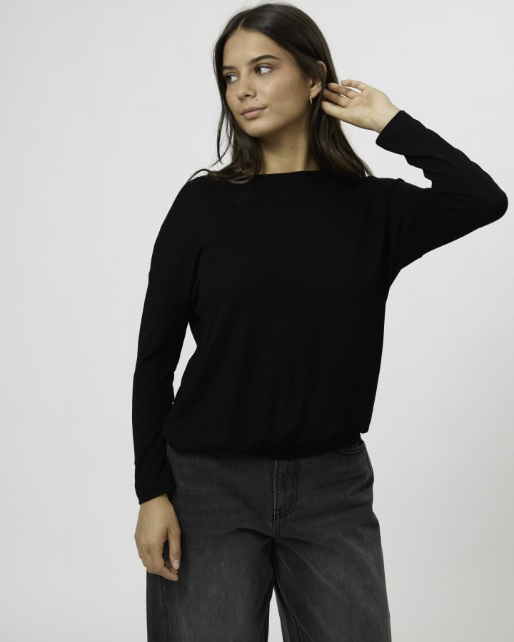 Brittany Top - Black - Image 1