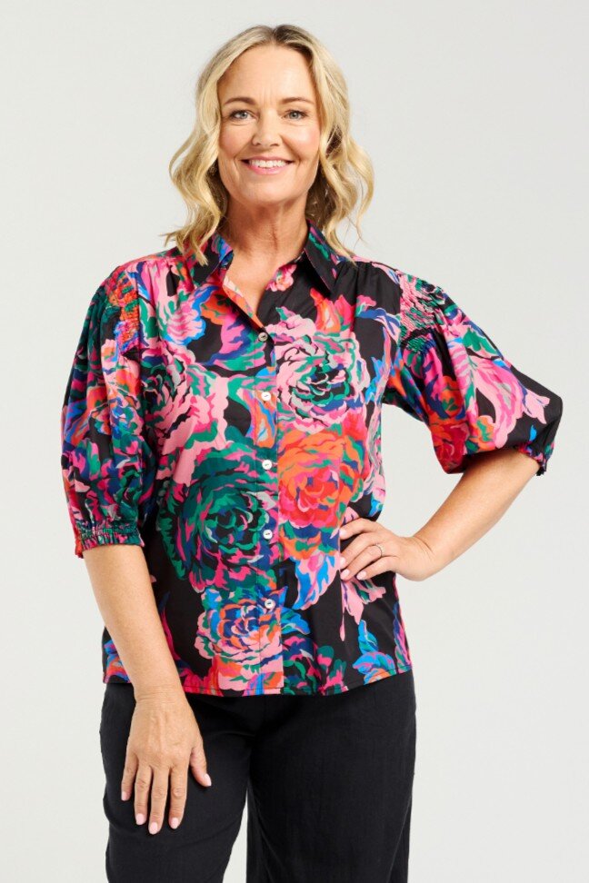 Alice Shirt - Abstract Garden - Image 1