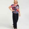Olivia Top - Abstract Garden - Thumbnail Image 2