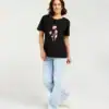 Lara T-Shirt - Black - Thumbnail Image 1