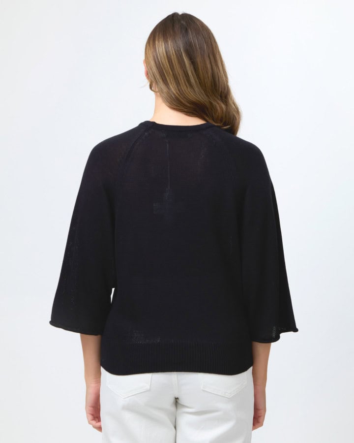 Bebe Top - Black - Image 3