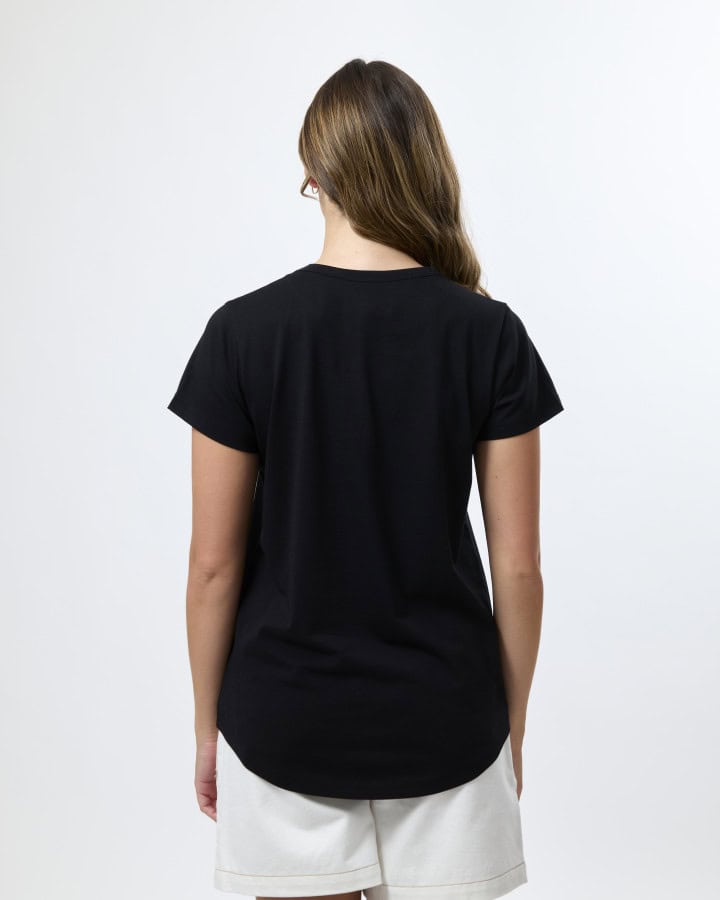 Classic Tee Black - Onyx Patch - Image 3