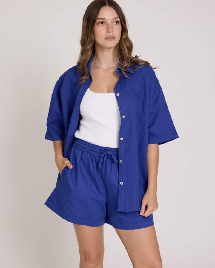 Florence Short - Surf Blue - Image 1