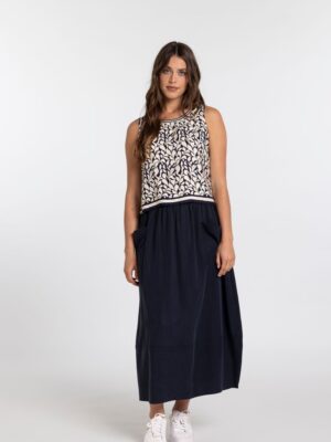 Collet Top - Print