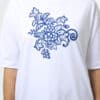 Porter Tee Stripe - Hibiscus Bloom - Thumbnail Image 2