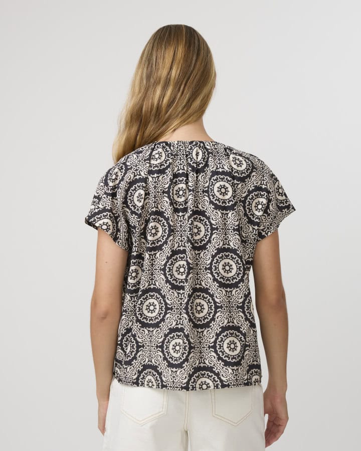 Sarbina Blouse - Onyx - Image 3