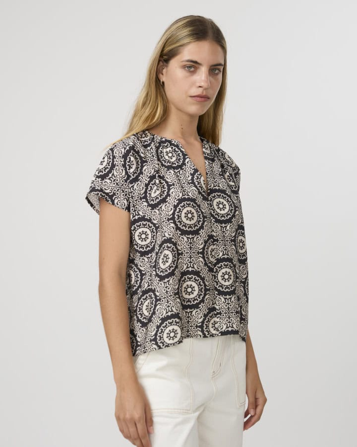 Sarbina Blouse - Onyx - Image 2