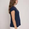 Victor T-Shirt - Navy - Thumbnail Image 2