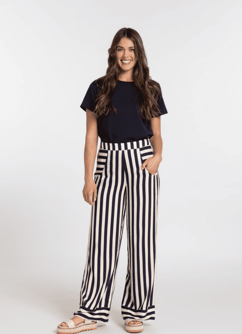 Ena Tee - Navy - Image 1