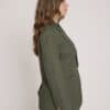 Aria Blazer - Khaki - Thumbnail Image 3