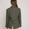 Aria Blazer - Khaki - Thumbnail Image 4