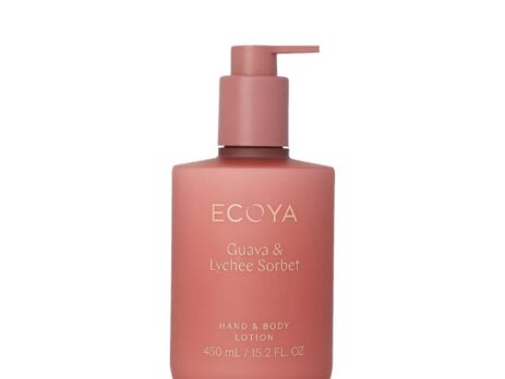 Ecoya hand cream: Guava & Lychee Hand & Body Lotion at Expressions Cambridge