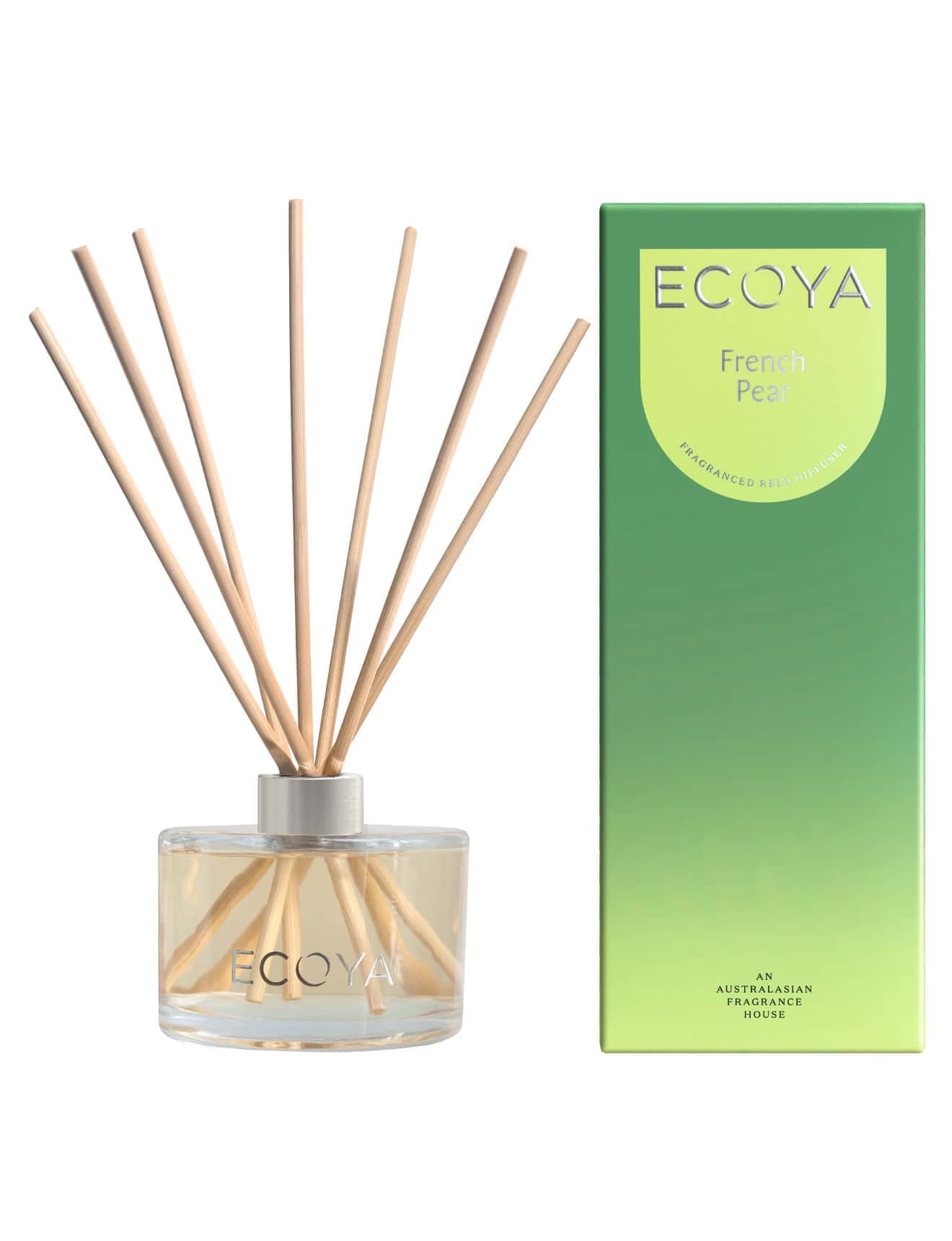 Ecoya scent guide: French Pear reed diffuser